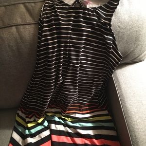 Sleeveless swing dress